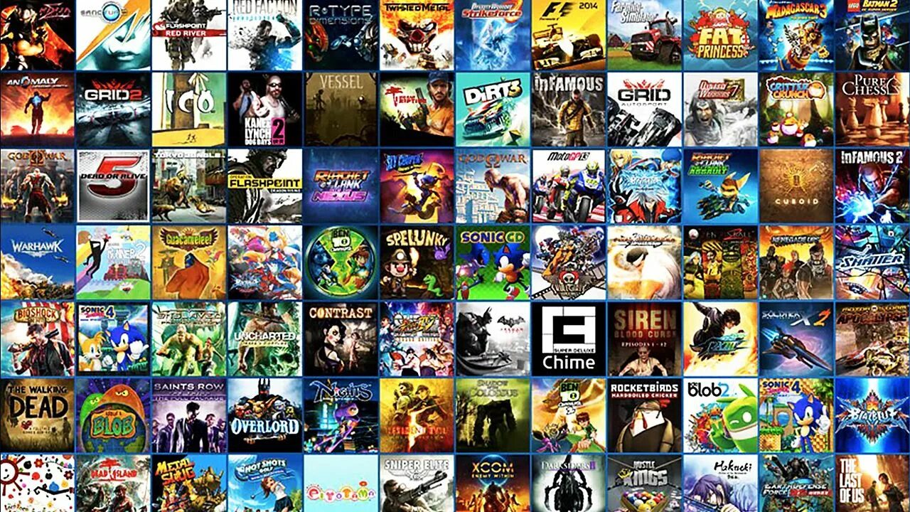 Ps games list