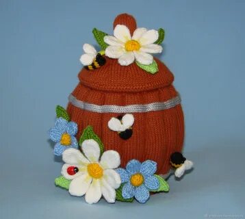 Вязаные горшок крючком