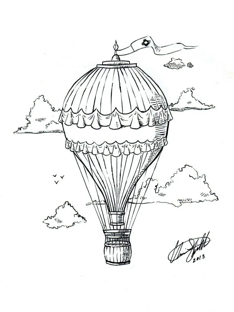 На воздушном шаре графика. Воздушный шар раскраска. Воздушный шар с корзиной рисунок. Воздушные шары раскраска. Рисуем воздушный шар с корзиной.