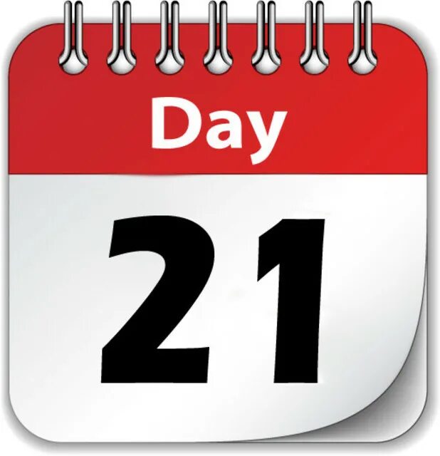 17 апреля 21 день. 21 День. Лист календаря. Надпись календарь. Календарь дней.