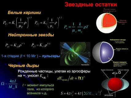 Белые карлики нейтронные звезды и черные