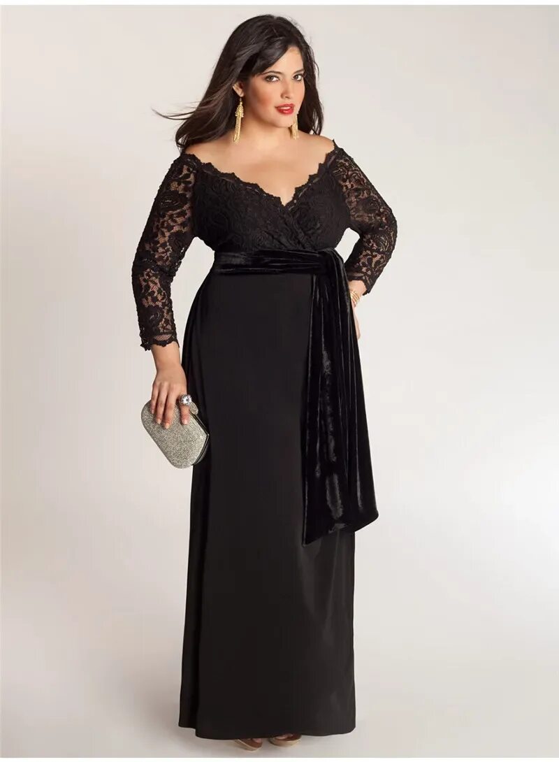 Вечерние платья для женщин 45 лет плюс сайз. Wildberries черное бархатное платье плюс сайз. Платье на вечер для полных девушек с длинными рукавами Moda Plus Size 2023 2023. Нарядные длинные платья для полных.