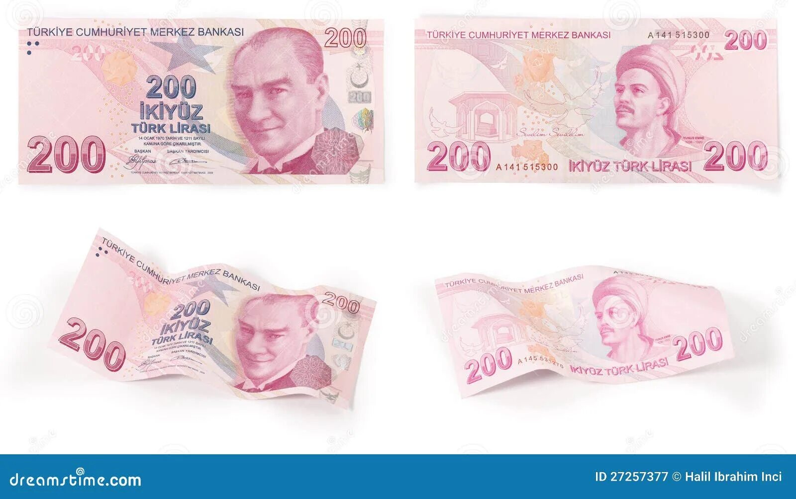 200 tl. 200 Турецких лир. 200 Lira. 200tl ВСУМ.