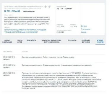 Тендеры нея