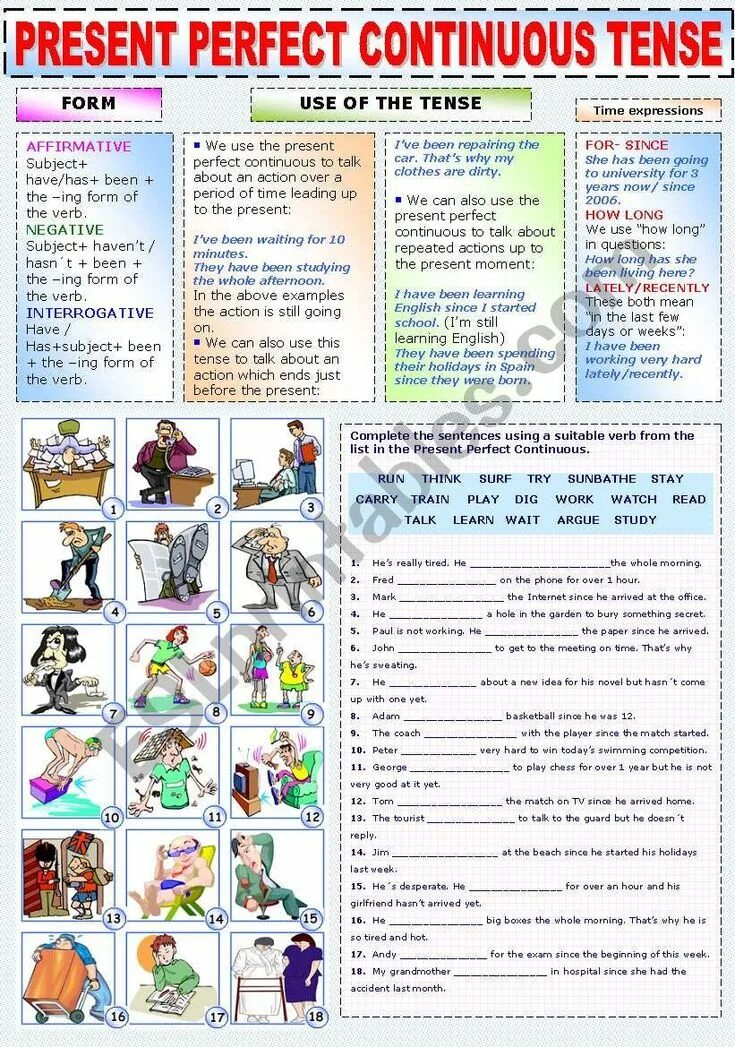 Present perfect Continuous. Present perfect present perfect Continuous упражнения. Present perfect упражнения. Present perfect Continuous упражнения. Past perfect tense exercises