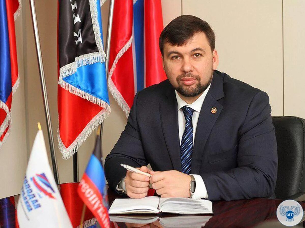 Руководитель донецкой республики. Денис владимирович пушили. денис пушилин. лава донецкой народной республики денис пушилин. пушилин портрет.