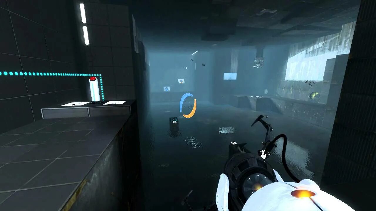 Ref portal. Portal 2 игра. portal 2 комната. portal 2 gameplay. портал 2 геймплей.
