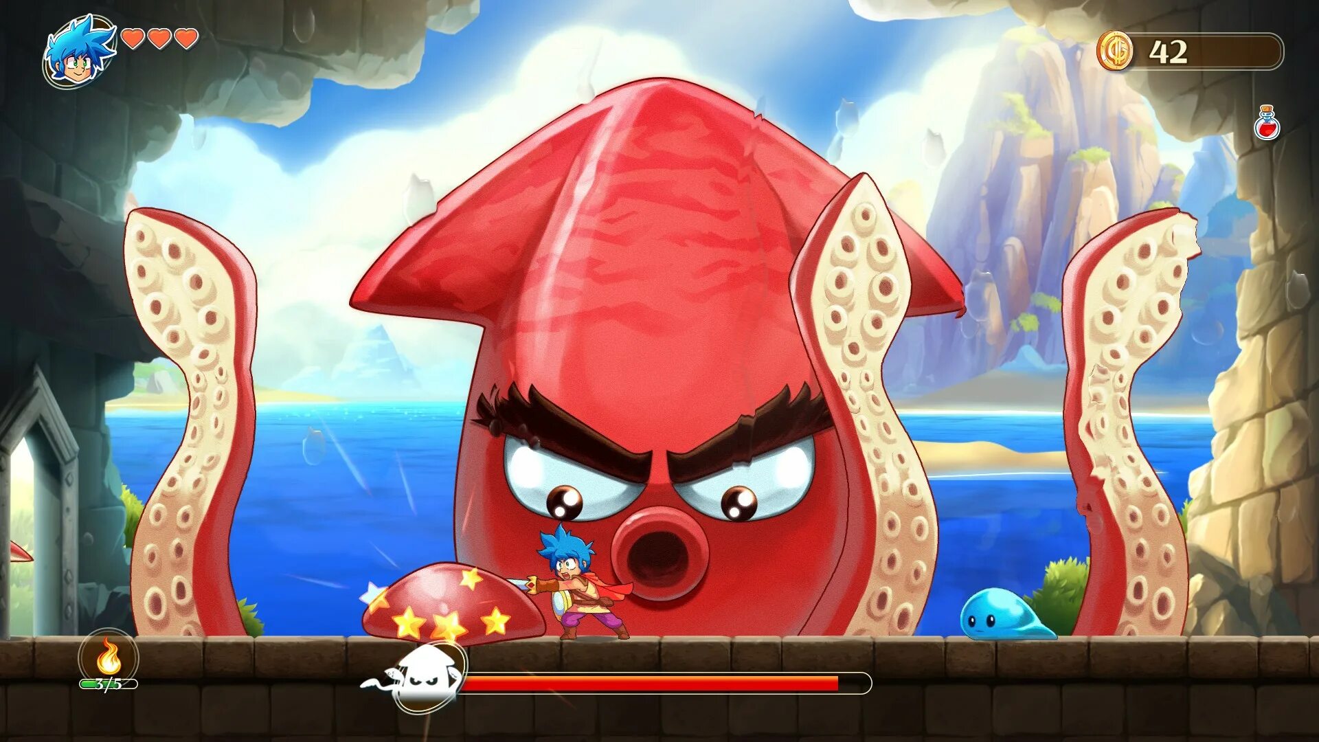 Monster boy and the Cursed. Monster boy and the Cursed Kingdom. Монстики на платформе игра. Игры жизнь монстров