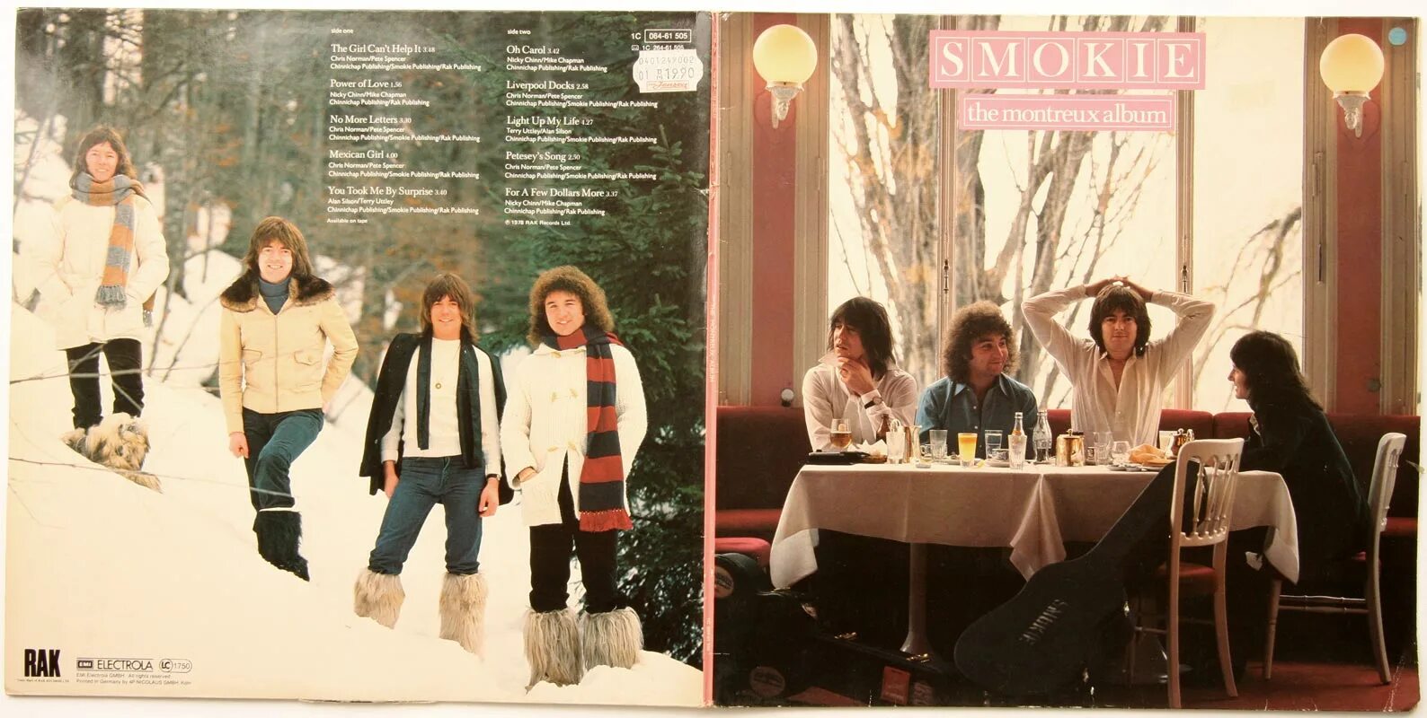 The Montreux album (1978). Smokie 1978 the Montreux album LP. Smokie 1978 the Montreux album CD. Album Smokie the Montreux album.