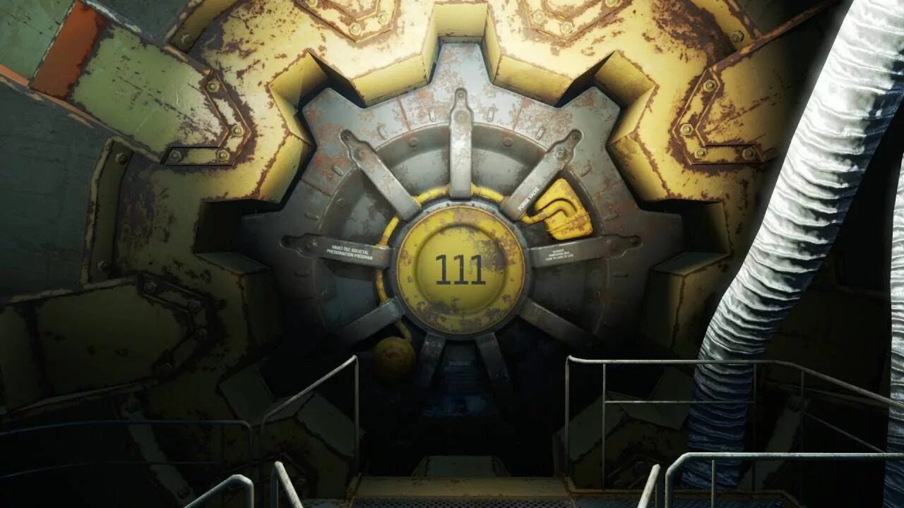 Fallout 4 выход из убежища. Фоллаут убежище 111. fallout 4 убежище 111. фоллаут 4 дверь убежища. fallout 4 vault 111.