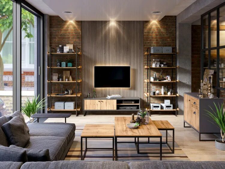 3 Stylish Industrial Inspired Loft Interiors Loft design, Apartment interior des