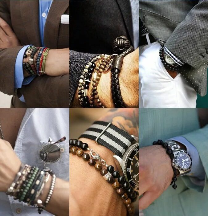 Zwart op Zwarte Armbandset Op voorraad Lucleon Armband stoff, Perlen armbänder f