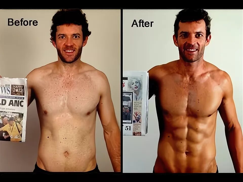 My before. Abs before after. six pack before. 7 day fasting before after.