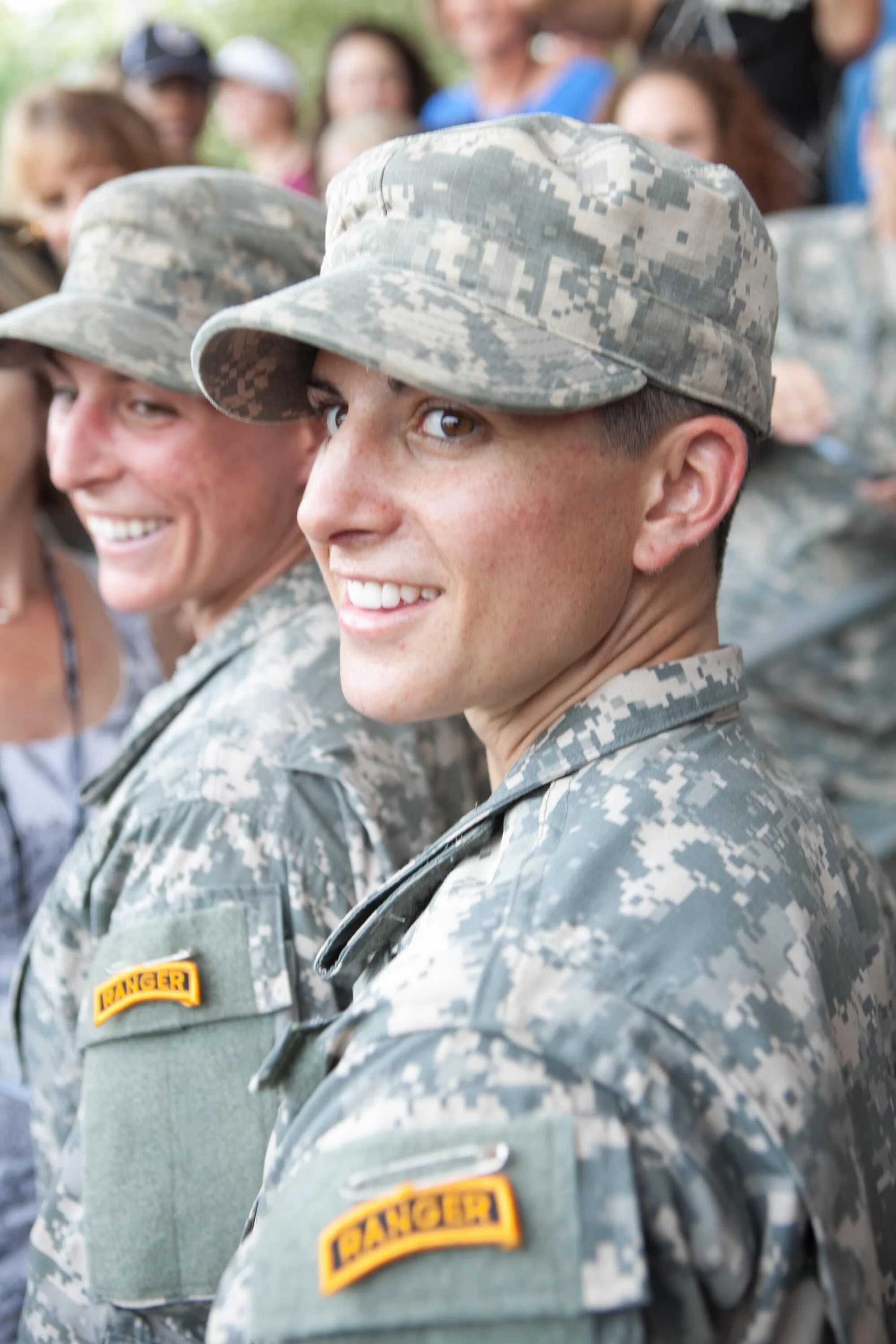 Serving in the army