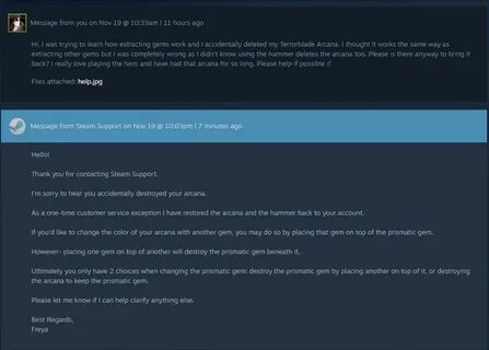 Сайт поддержки steam