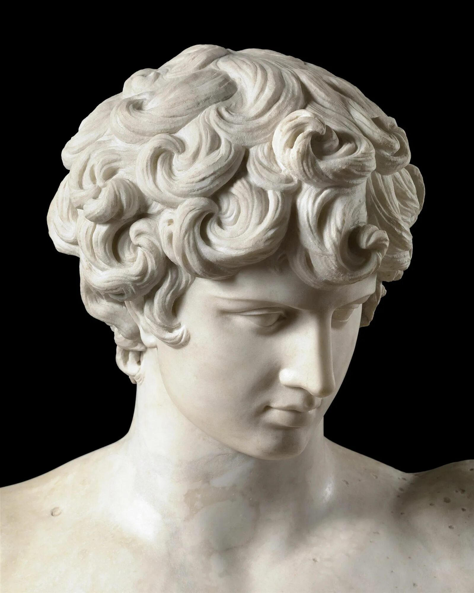 Голова на греческом. Антиной Вакх. Антиной статуя. Антиной Дионис. Скульптура Дионис Антиной Ватикан.