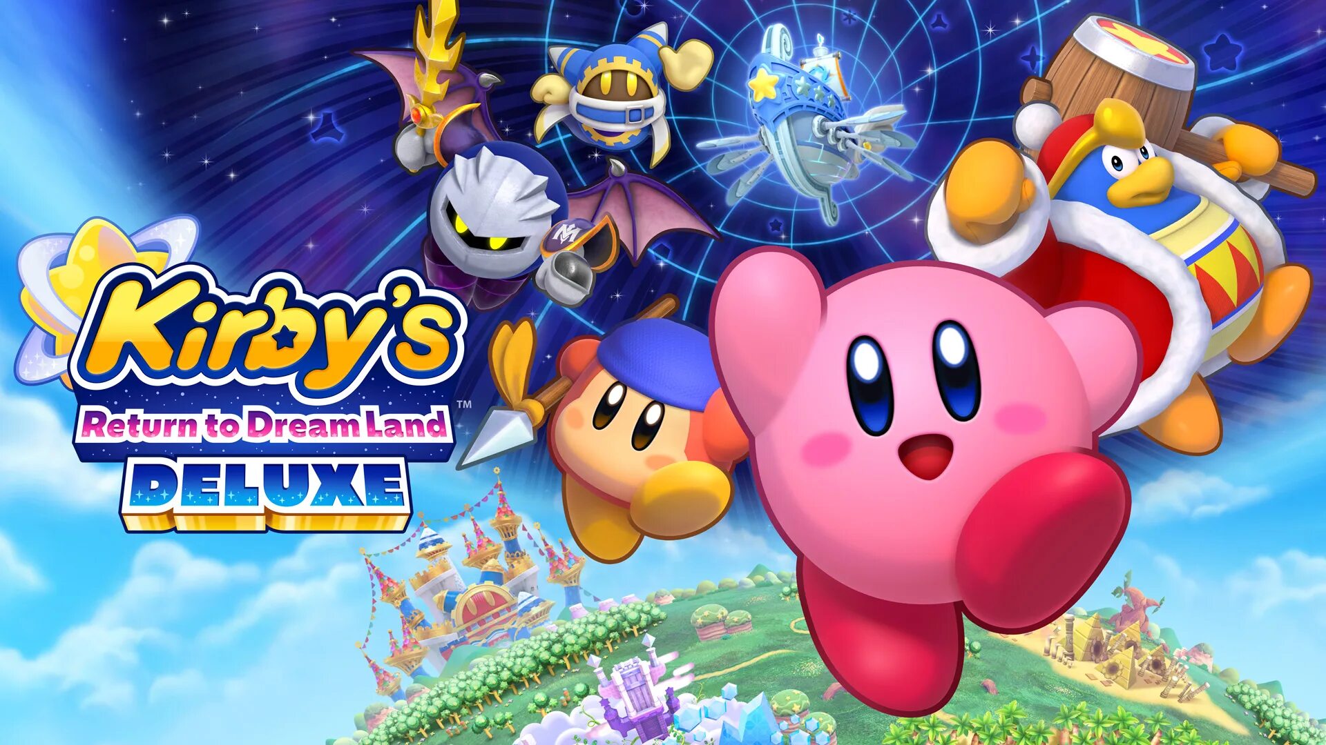 Dreamland Deluxe Kirby. Kirby's Return to Dream Land Deluxe. Кирби Return to Dreamland. Kirby's Return to Dream Land Deluxe для Nintendo Switch.