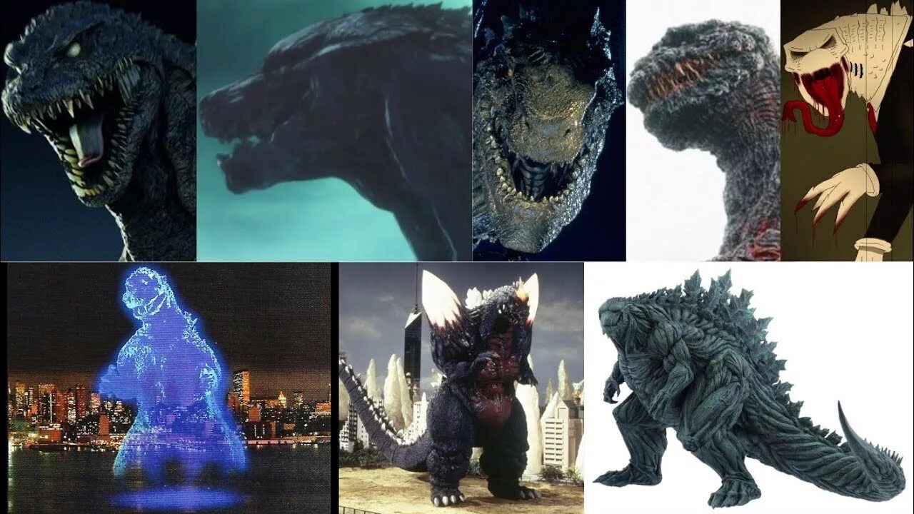 Годзилла Эволюция 1954-2022. Defeats of Godzilla Villains. Покажи годзиллу против годзиллы