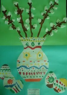 Аппликация вербное воскресенье