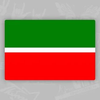 Виниловая наклейка "Флаг Татарстана"