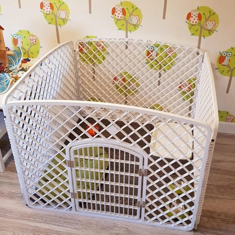 Вольер пластиковый. Вольер для собак, пластиковый (100×75 см), белый. пластиковый вольер для щенков. вольер пластиковый для щенков в квартиру. вольер для собаки белый.