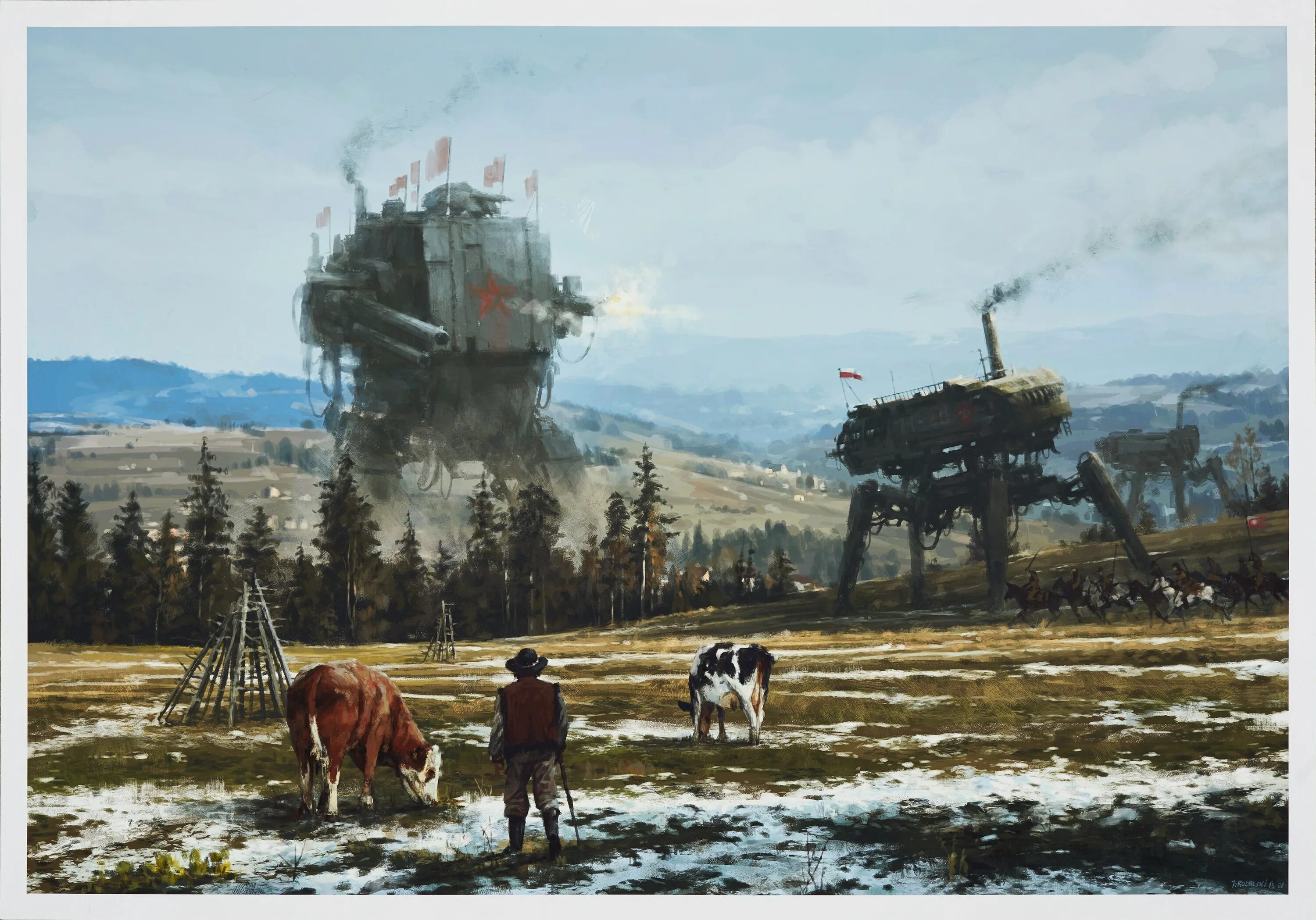 Про альтернативную реальность. Якуб Розальски. Якуб Розальский Iron Harvest. Якуб Розальски 1920. Iron Harvest картины Якуб Розальски.