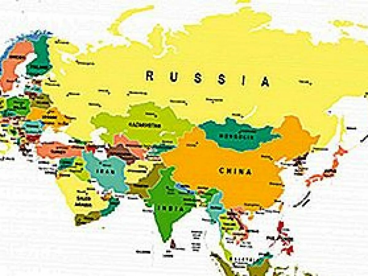 Евразия е. Карта государств Евразии. Политическая карта Евразии. Карта Евразии со странами. Политическая карта Евразии со странами.