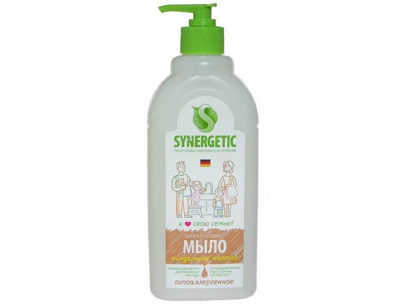 Synergetic мыло жидкое 500мл миндальное молочко (дозатор). Synergetic ж.мыло 0,5 л миндальное молочко дозатор. Жидкое мыло Synergetic (миндальное молочко) 0,5л. Synergetic мыло жидкое миндальное молочко 0,5 л Refill Pack. Освежитель воздуха синергетик