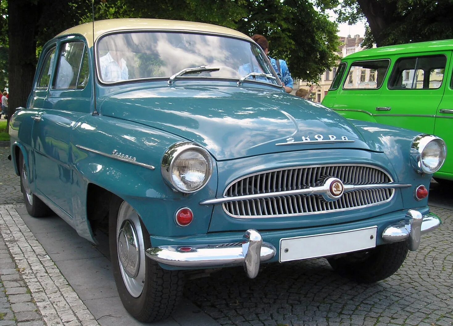 1 автомобиль шкода. Skoda Octavia 1959.