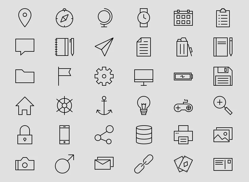 Svg набор. Стильные иконки. Svg набор. Набор иконок. Svg набор.