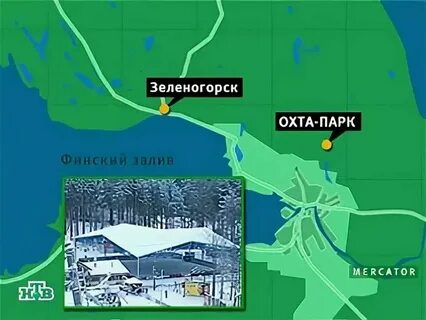 Общественный транспорт до охта парка