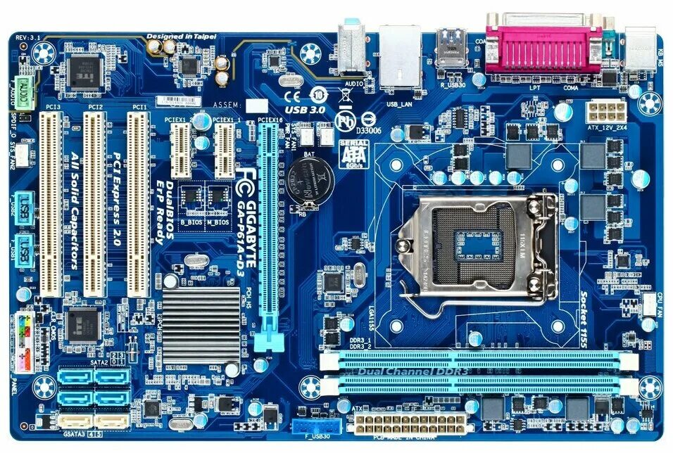 Rev 3.3. P61a-d3 Gigabyte ddr3. Gigabyte ga-p61a-d3 (Rev. 2.0). Ga-p61a-d3. Материнская плата Gigabyte 1155.