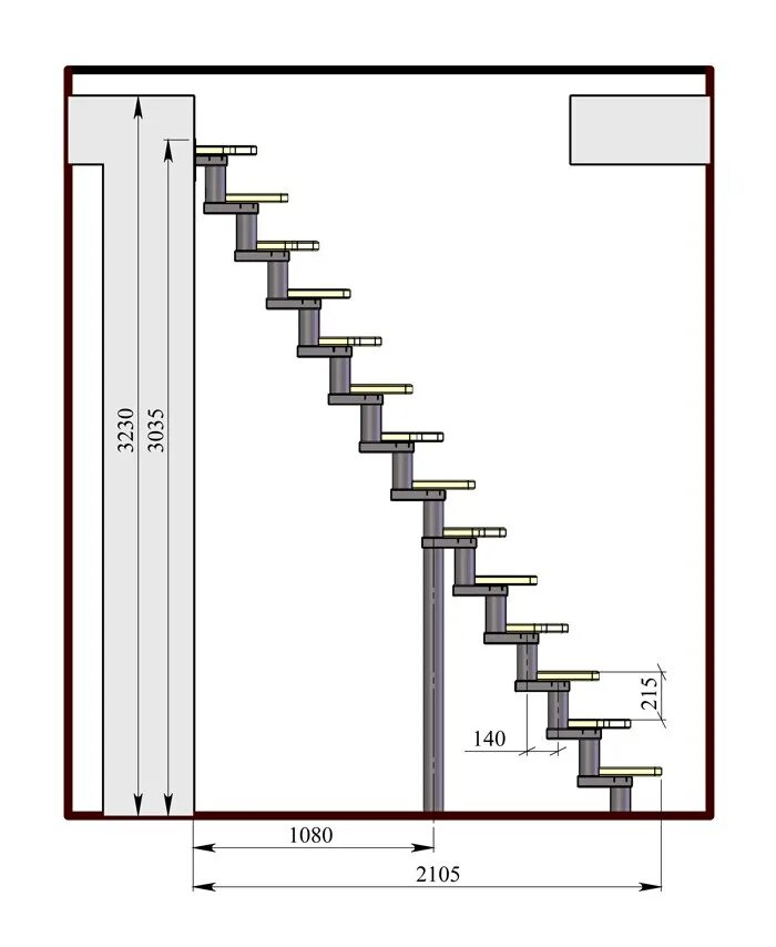 Сколько высота лестницы. Маршевая лестница 60 гр шаг ступеней. Чертеж лестницы с шириной ступени 150мм. Лестницы из металлопрофиля чертежи. Шаг ступеней лестницы на металлокаркасе чертеж.