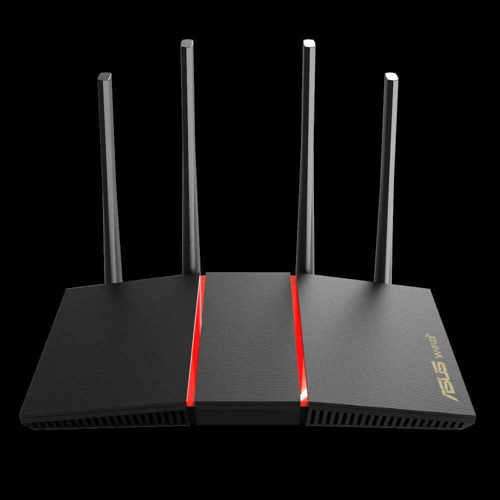 Роутер ASUS RT-ax55. Wi-Fi роутер ASUS RT-ax55 черный. Двухдиапазонный маршрутизатор ASUS RT-ax55. Wi-Fi роутер ASUS RT-ax55, ax1800, черный. Wifi 6 802.11 ax