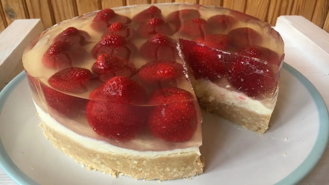 Пирог с желе рецепт с фото Пирог с фруктами в желе