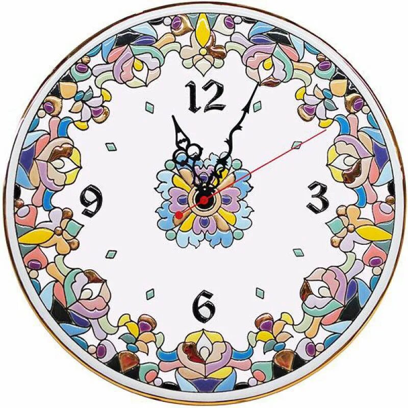 Настенные часы Kitch Clock, 30 см. Необычные циферблаты настенных часов. Оригинальный циферблат для настенных часов. Керамические часы настенные. Настенные часы с минутами