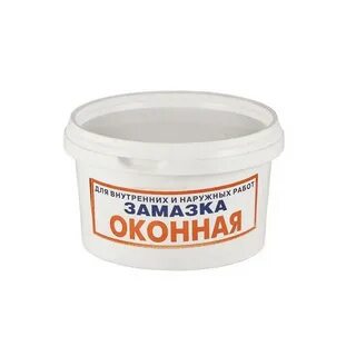 Замазка для окон белая