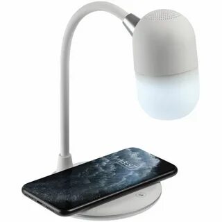 Лампа с колонкой bluetooth
