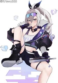 Silver Wolf (Default Outfit). 