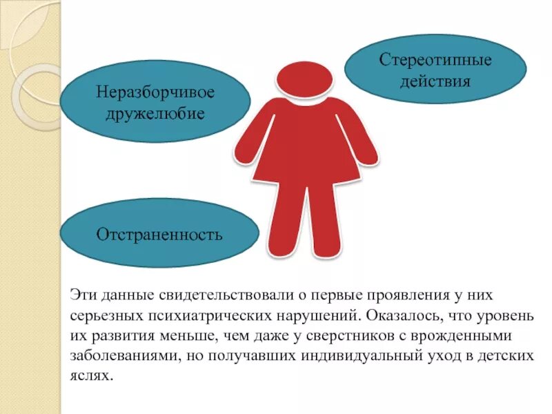 Примеры стереотипных движений