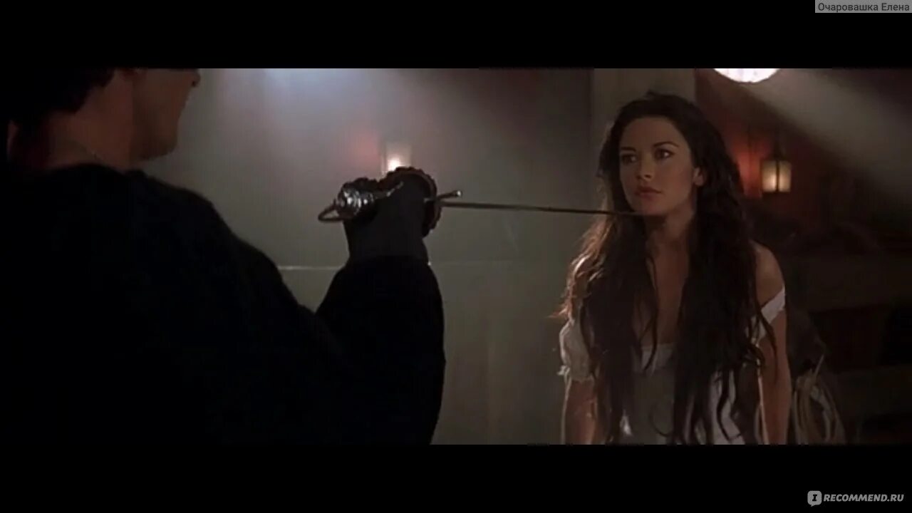 Поцелуй С Кэтрин Зетой-Джонс – Маска Зорро (1998)