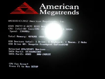 Error to run setup