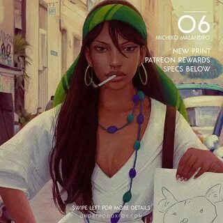 Michiko Malandro Color Book