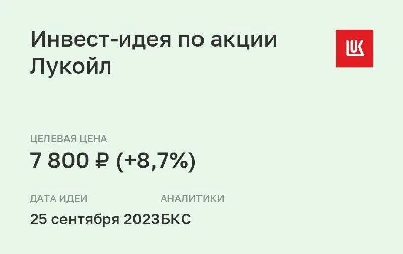 Инвест идеи 2025