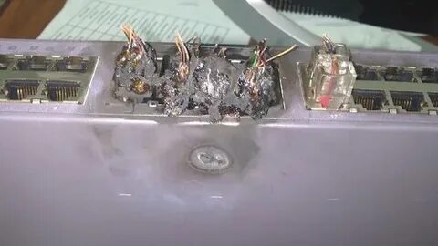 Сгорел коммутатор