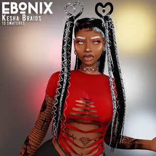 Ebonix Kesha braids.