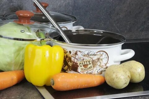 Как почистить эмалированную кастрюлю