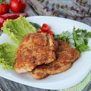 Вкусный рецепт шницеля свинины