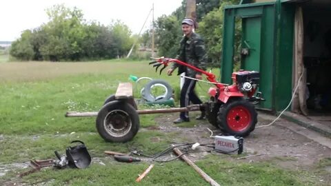 Как собирают мотоблоки видео