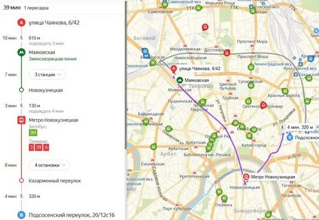 Маршрут м6 на карте москвы